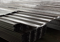 Q345 1250mm γαλβανισμένες ζαρωμένες επιτροπές χάλυβα υλικού κατασκευής σκεπής ζαρωμένες φύλλο