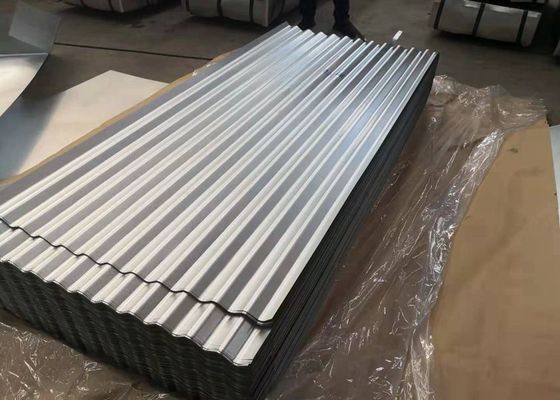 αγορά 0.12mm DX51D AZ275 Galvalume κυματοειδές φύλλο στέγης με 800mm αποτελεσματικό πλάτος για επενδύσεις κτιρίων online manufacture